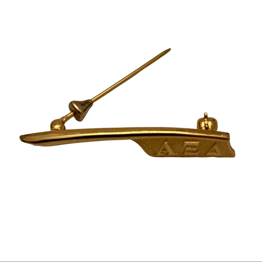 Alpha Xi Delta quill pin